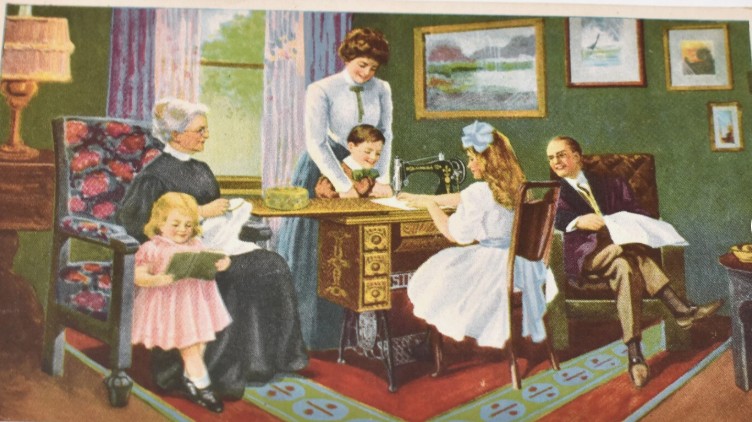 Singer 66 vintage advertisement